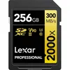 Image de LEXAR Carte SD Pro 256 Go 2000X 300 Mo/s