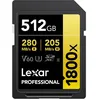 Image de Carte Mémoire SDHC - LEXAR - D1800 - 512 Go - 270 Mo/s - UHS-1