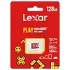Image de Carte Mémoire Lexar Microsdxc  Uhs I Cards Play 128 Go Rouge