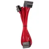 Image de CORSAIR Kit pro de câbles pour alimentation à gainage individuel de type 4 Gen 4 Premium   Rouge (CP-8920223)