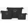 Image de Set de trousses de toilette Osprey Ultralight Zipper Sack noir