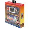 Image de Pocket player pro just for games super street fighter ii console rétro portable bleue 2,75 pouces