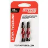 Image de Valves Stan's NoTubes 35 mm rouge (2 unités)