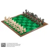 Image de Minecraft Overworld Heroes Vs Hostile Mobs Chess Set