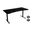 Image de Bureau de jeu - Arozzi - Arena - Gris foncé - 71-81 cm - 80 kg de capacité