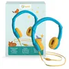 Image de Casque audio Lunii compatible avec Ma Fabrique à Histoire et FLAM Bleu et jaune