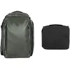 Image de WANDRD Transit 45L Sac à dos de voyage Wasatch Green Essential+ Bundle
