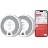 Image de X-Sense Wi-Fi Détecteur de Fumée et de Monoxyde de Carbone Connecté avec Pile remplaçableSC06-WXLot de 2