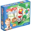 Image de Cubes Magnétiques Geomag Magicube Jungle Gm311 8 Pièces + Tapis De Jeu Geomag