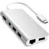 Image de Satechi St-tcmm8pas Station D'accueil Avec Fil Usb 3.2 Gen 1 (3.1 Gen 1) Type-c Argent
