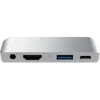 Image de Hub Usb Satechi Hub Usb C 4 En 1 Silver Pour Ipad Pro