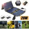 Image de Panneau Solaire Pliable - MIOLOE - 20W - Chargeur Mobile - Camping - Randonnée