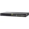 Image de Cisco Small Business SG350-28MP - Commutateur - C3 - GÃ©rÃ© - 24 x 10/100/1000 (PoE+) + 2 x Gigabit SFP + 2 x SFP Gigabit combinÃ© - Montable sur rack - PoE+ (382 W) en occasion ou reconditionné