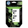 Image de HP 339 Pack de 2 cartouches dencre noires authentiques (C9504EE) pour HP DeskJet 5940/6940/6980 et HP Photosmart 2570