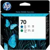 Image de Hp 70 Blau, Grün Druckkopf Für Designjet Z3100 (c9408a)