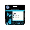 Image de HP 70 - bleu, vert - tête d'impression