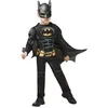 Image de Déguisement avec masque Batman luxe garçon - 9 à 10 ans (134 à 140 cm)