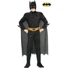 Image de Déguisement Batman enfant - RUBIES - Noir - Apparence musclée - 4 éléments - Licence officielle