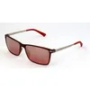 Image de Lunettes de soleil - POLICE - S1957 - Rouge - Aviator - Protection UV 2