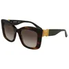 Image de Lunettes de Soleil Karl Lagerfeld KL6139S 53/21/140 Striped brown Acetate WOMAN KL6139S