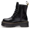 Image de Boots Plateforme Jadon - DR MARTENS - Noir - Lacets - Mixte - Talon Plat