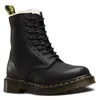 Image de Bottes Dr Martens Serena - Cuir - Noir - Femme - Fourrées