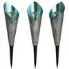 Image de Borne Solaire Design Metal Et Verre X3 Ezsolar - Gl1030ez