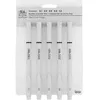 Image de WINSOR & NEWTON Fines Liners - Blister de 5 pointes - Couleur assorties