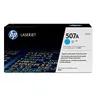 Image de Cartouche de toner HP 507A (CE401A) cyan pour imprimantes HP LaserJet 500 - Capacité 6 000 pages