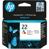 Image de HP 22 - 5 ml - couleur (cyan, magenta, jaune) - original - cartouche d'encre - pour Deskjet F2185, F2187, F2210, F2235, F2240, F2275, F2280, F2290, F375, F4175, F4190, F4194 en occasion ou reconditionné