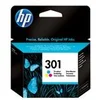 Image de HP 301 - couleur (cyan, magenta, jaune) - original - cartouche d'encre