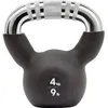Image de Kettlebell - Adidas - 4 kg - Gietijzeren kern - Neopreen coating - Extra large poignée
