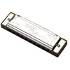 Image de Harmonica diatonique - Fender - Blues Deluxe - 10 trous - Métal chromé - Tonalité Do