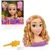 Image de Tête De Coiffage Princesse Disney Raiponce Ensemble Maquillage Cheveux Accessoires 200mm Multicolore