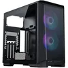 Image de Boîtier gaming Phanteks Eclipse P200A - Noir - Mini-tour - 2 ventilateurs LED pré-installés