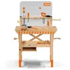 Image de Établi en bois pour enfant - Stihl - 44x73x11 cm - Jouet éducatif - Sécurisé pour enfants - Facile à assembler - Durable