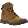 Image de Bottines cuir enduit talon plat