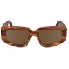 Image de Lunettes de Soleil - VICTORIA BECKHAM - VB670S - 223 STRIPED BLONDE HAVANA - Aviator - Femme