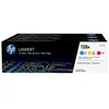 Image de HP 128A - pack de 3 - jaune, cyan, magenta - original - LaserJet - cartouche de toner (CF371AM)