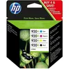 Image de HP 920XL Pack de 4 cartouches dencre noire et trois couleurs grande capacité authentiques (C2N92AE)