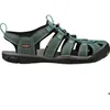 Image de Keen Clearwater Cnx Cuir Femme Sandales De Marche Bleu
