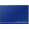 Image de Disque dur externe Samsung Electronics T7 - Bleu - USB 3.0 - Mémoire flash