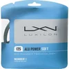 Image de Jeu de Bobine cordage de tennis Luxilon Alu Power Soft Argenté 1,25 mm WRZ990101+