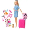 Image de Dreamhouse Adventures Barbie Coffret Barbie Voyage avec Accessoires en occasion ou reconditionné