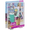 Image de Coffret poupée mannequin Coffret dentiste blonde BARBIE