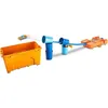 Image de Hot Wheels Accessoires Boîte Cascades et Gobelets avec Propulseur coffret de jeu pour petites voitures avec circuit et pistes jou