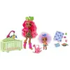 Image de Coffret Histoire Des Cavernes Baby-sitting Poupée Fernessa 20 Cm Et Bébé Des Cavernes