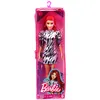 Image de Poupée Fashionistas robe zébrée BARBIE