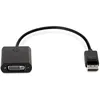 Image de Câble vidéo DisplayPort/DVI - HP - Adaptateur vidéo - Noir - DisplayPort Mâle - DVI Femelle