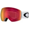 Image de Masque Oakley Flight Deck blanc avec verre Prizm Torch